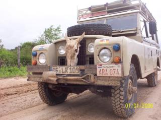 Land Rover in Aktion